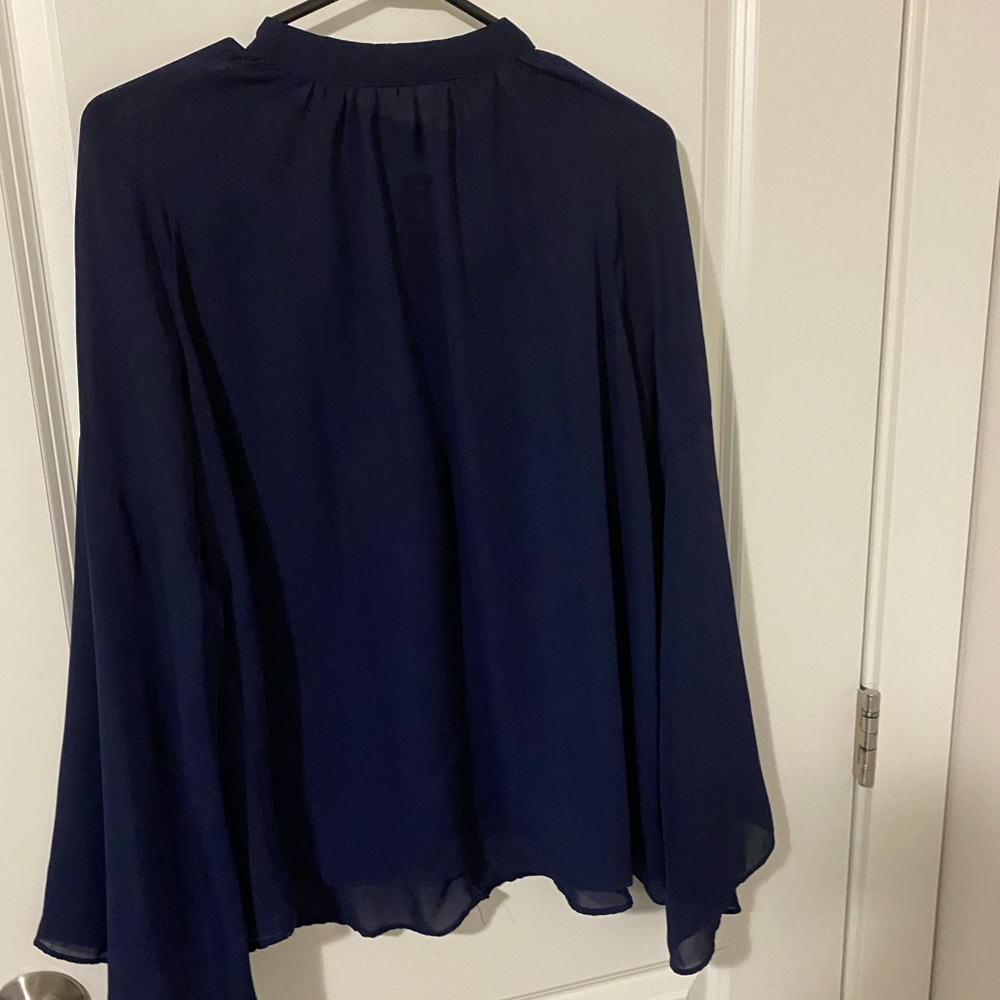 SOLD| Mock Neck Blouse | Winners